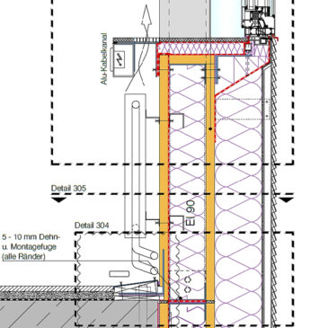 Architektur-Feinplanung und konstruktive Leistungsbeschreibung